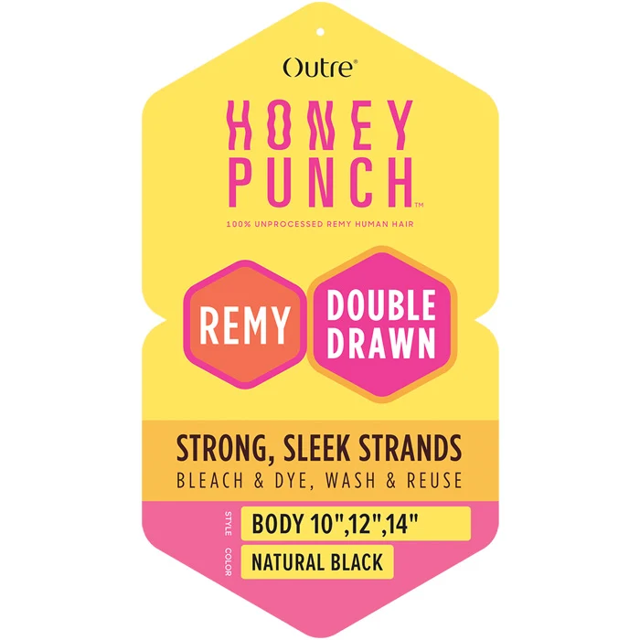 Outre Honey Punch Double Drawn 100% Unprocessed Remy Human Hair Weave - BODY MULTI