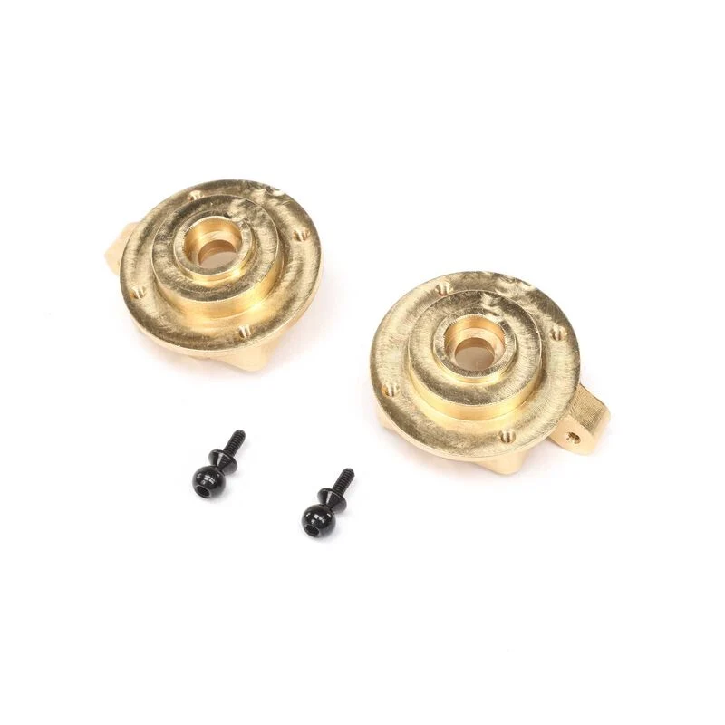 Knuckles, Brass (L/R): SCX24, AX24 Axial AXI302003