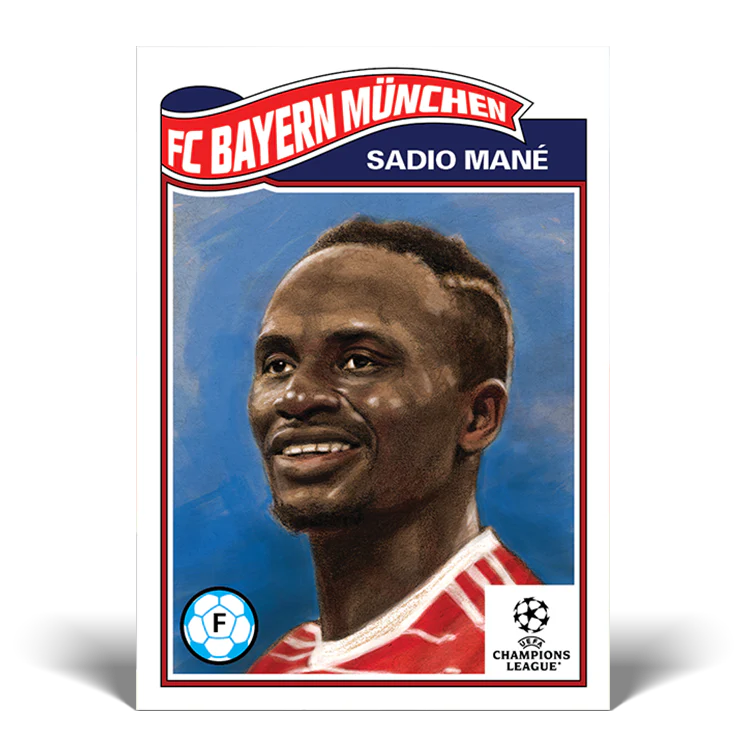 Topps UK - UCC Living Set Card #515 - Sadio Mane