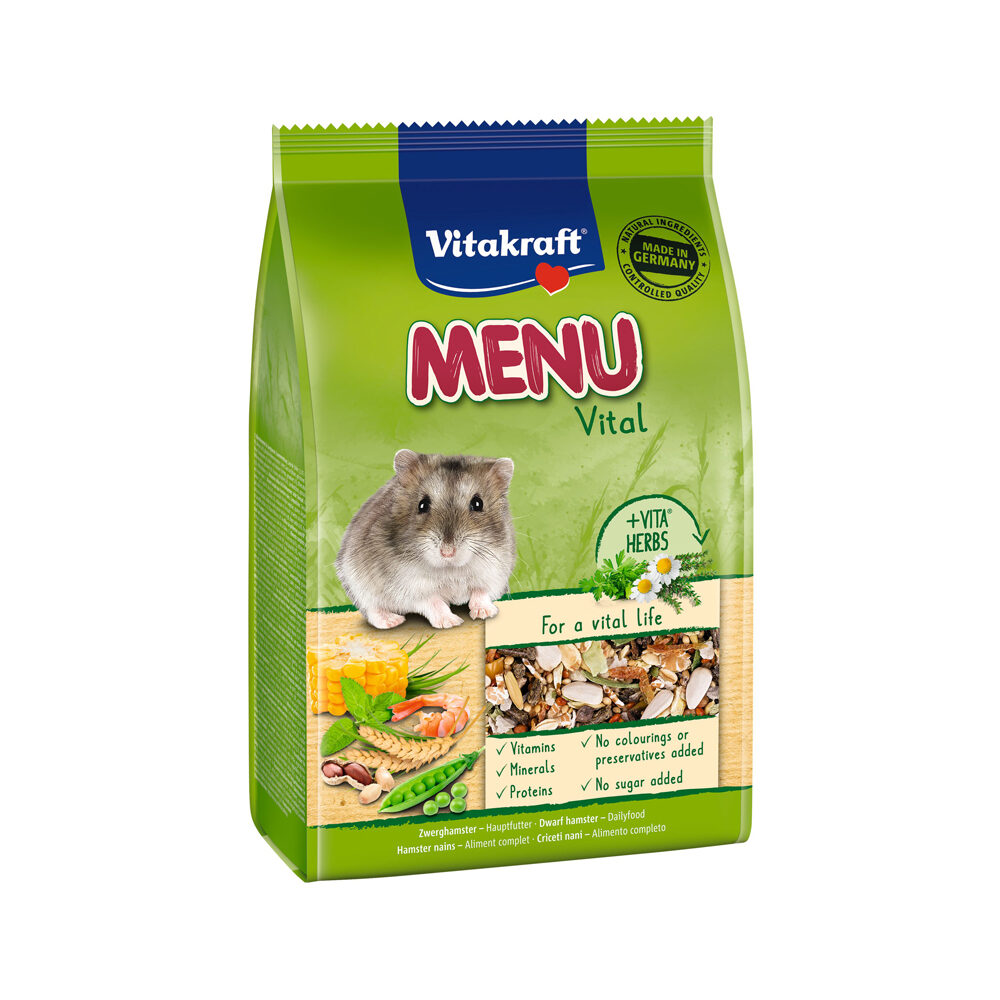 Vitakraft Menu Vital Dwarf Hamster - 400 g