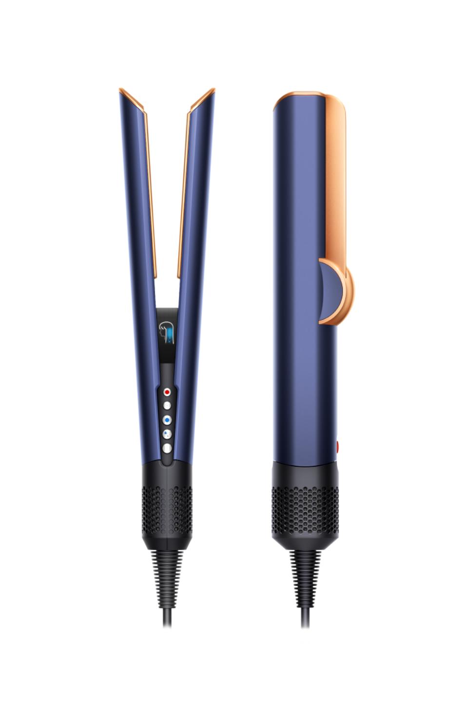 Dyson Airstrait straightener (Prussian blue/Rich copper)