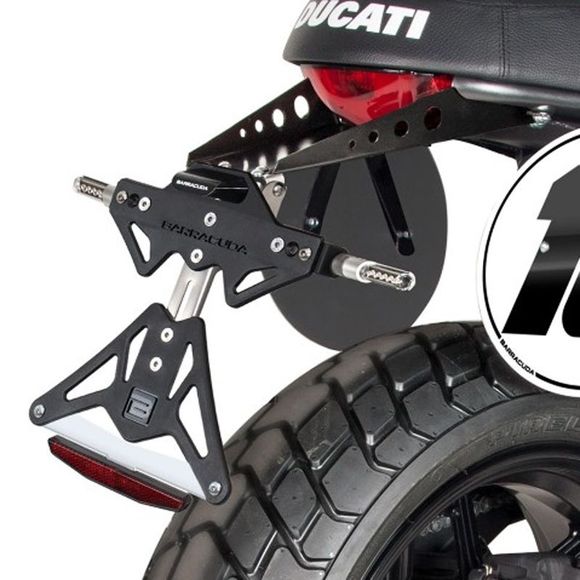 Barracuda Black License Plate Holder - BlackRef: BAR0235 / DR8104