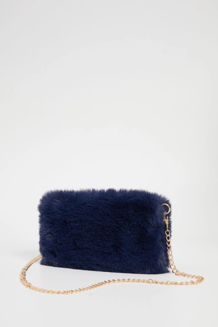 Plush bag - BLUE