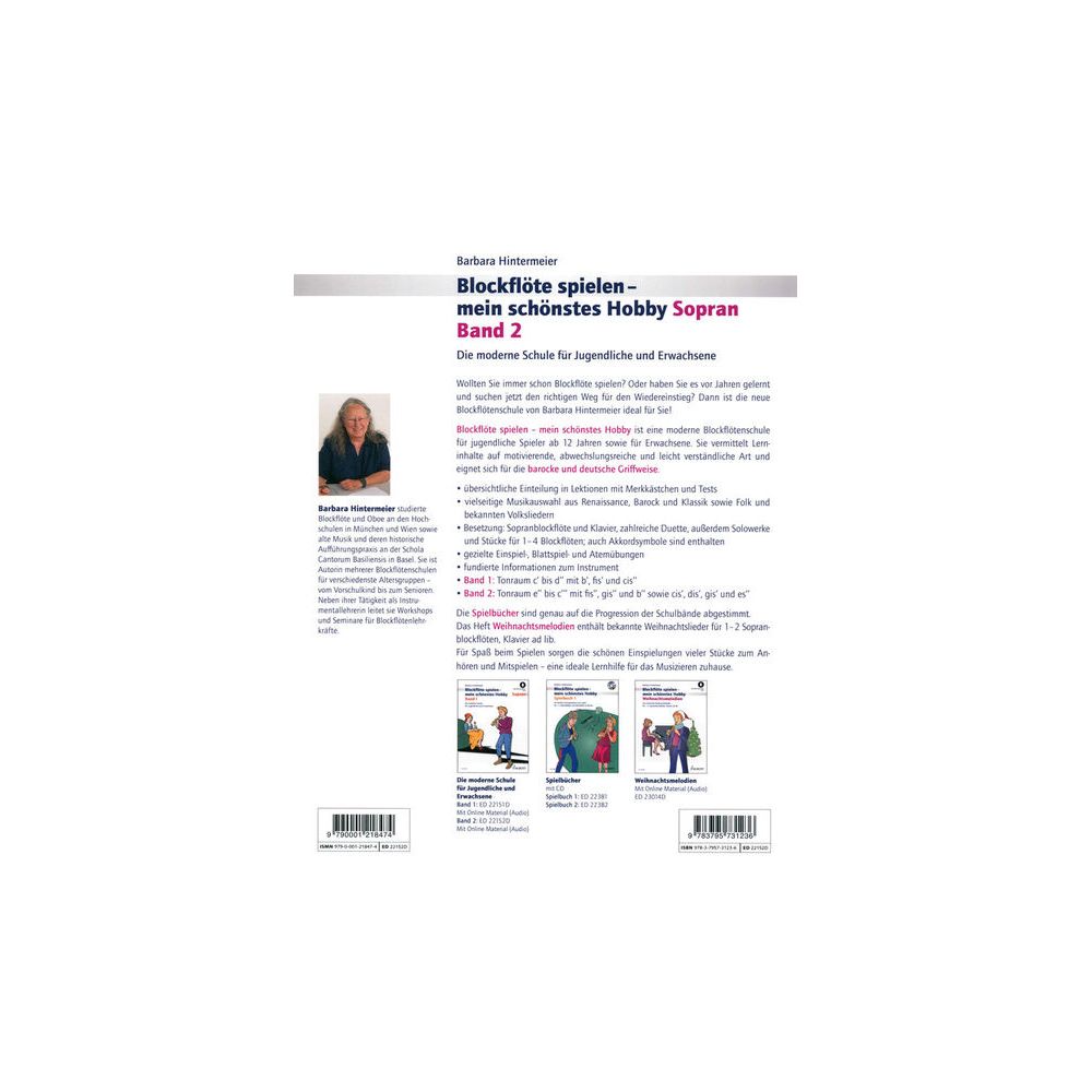 Schott Blockflöte Spielen Hobby 2 – Thomann Ireland