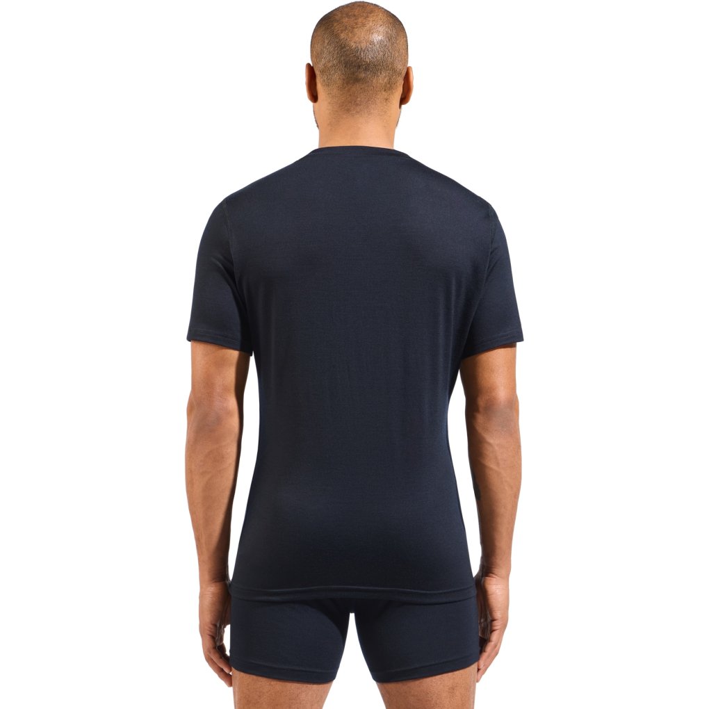Odlo Natural Merino 160 Base Layer T-Shirt Men - black