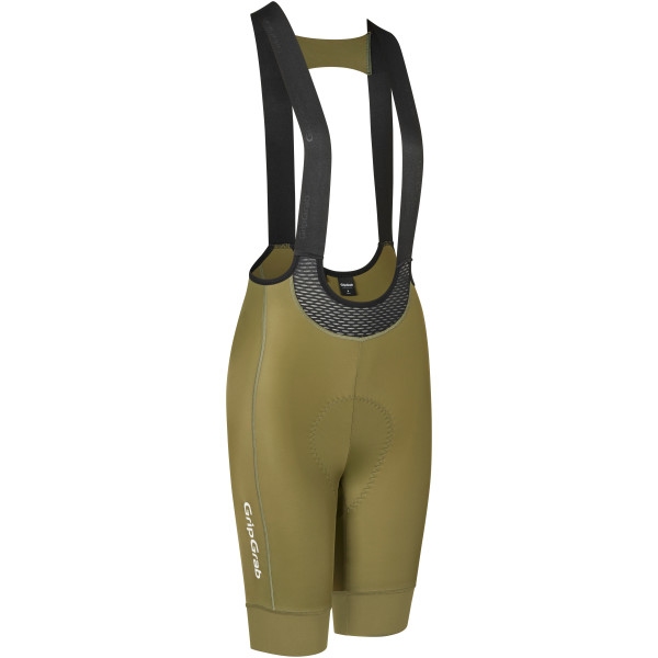GripGrab PACR Bib Shorts Women - Olive Green
