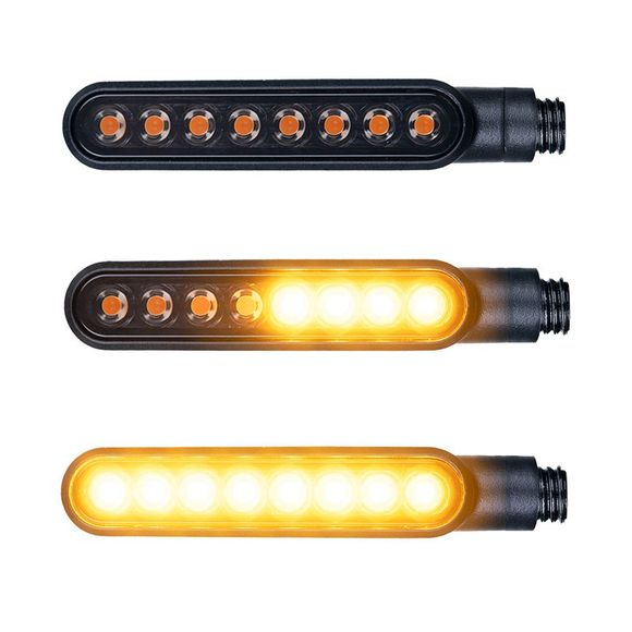 Oxford NightFighter LED Sequential Indicators (includes 2 resistors) - Pair, Universal - BlackRef: od0071 / el363