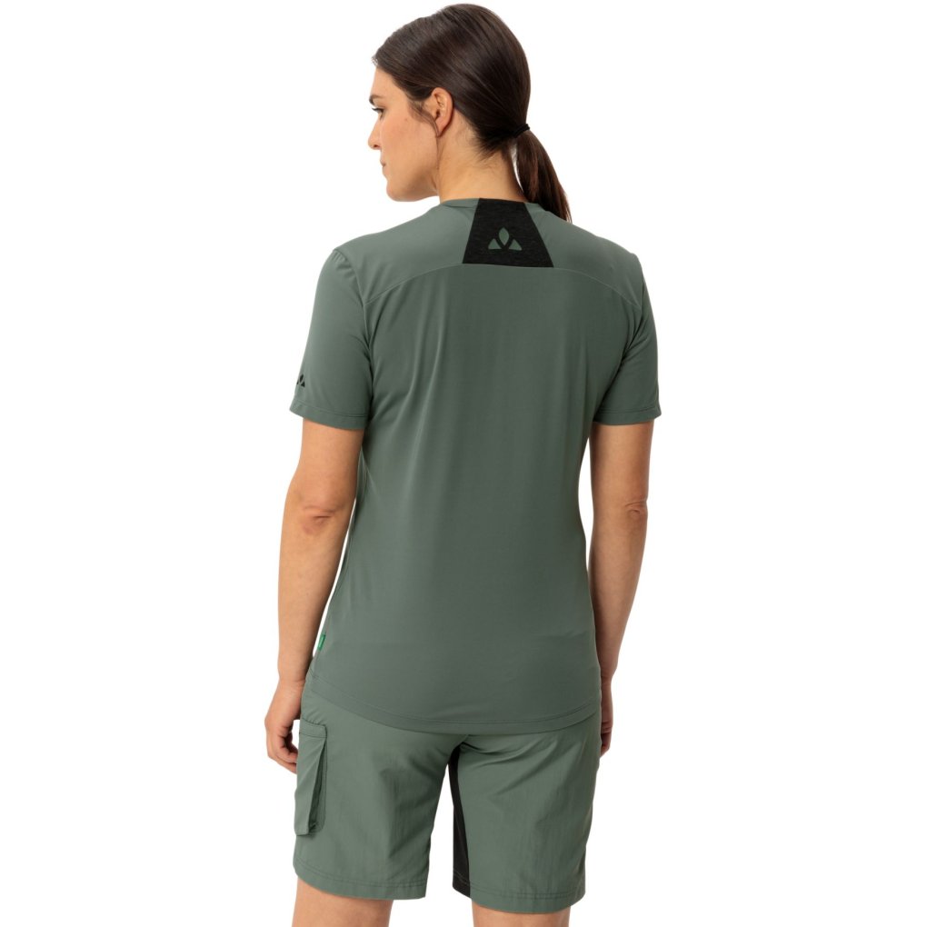 Vaude Qimsa Logo Shirt Women - agave