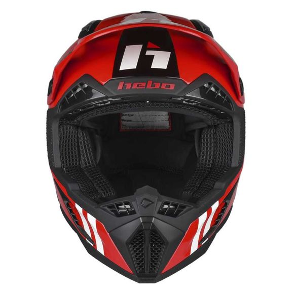 Casque cross Hebo HERITAGE RED 2023 - RougeRef : HBO0218