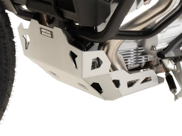 Hepco & Becker aluminum engine guard - Alu/anodised aluminum?MOTO GUZZI 1200 STELVIO - 2024 - 2025Ref: Hbe06592A / 810560 00 12