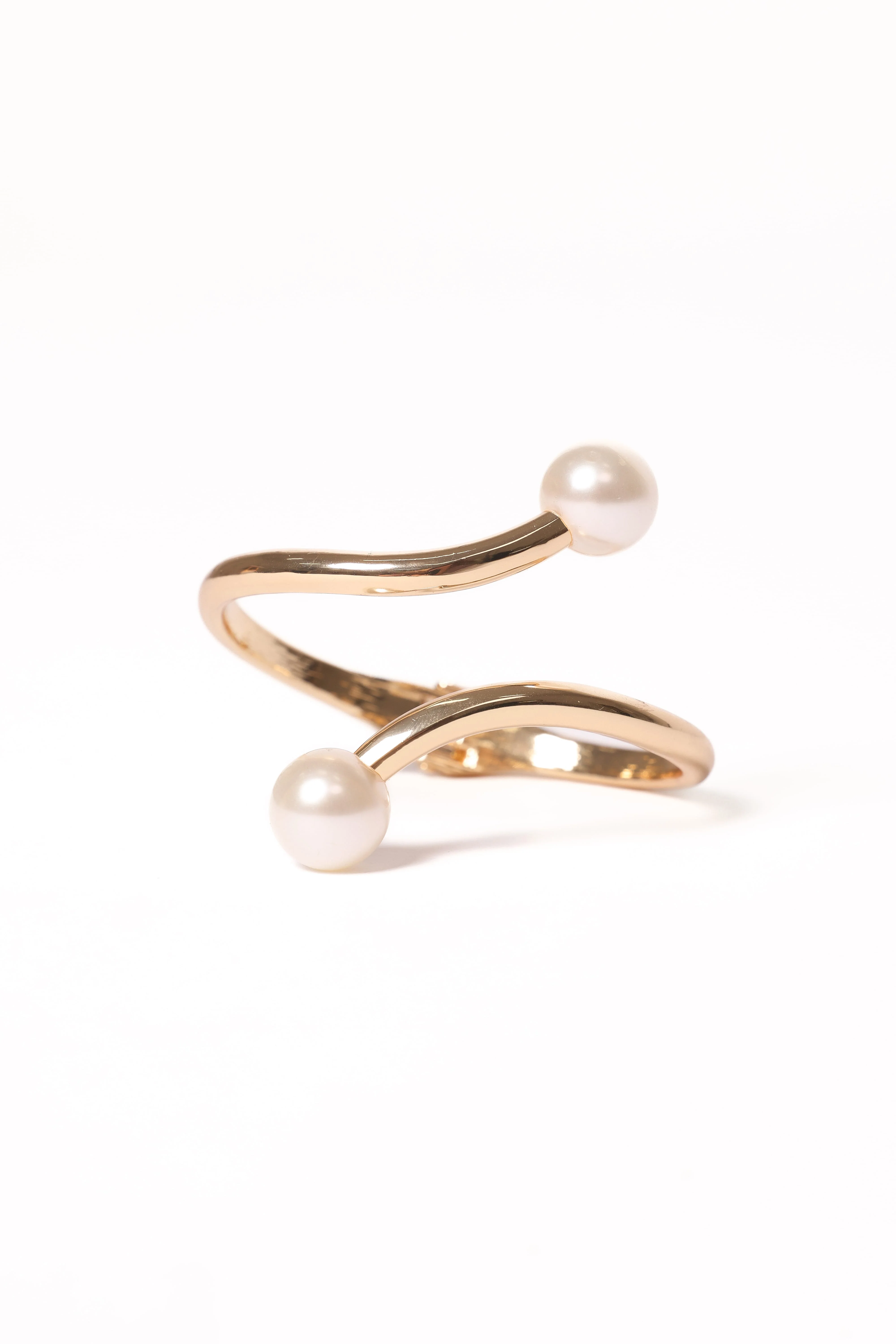 Petra Cuff - Gold/Pearl