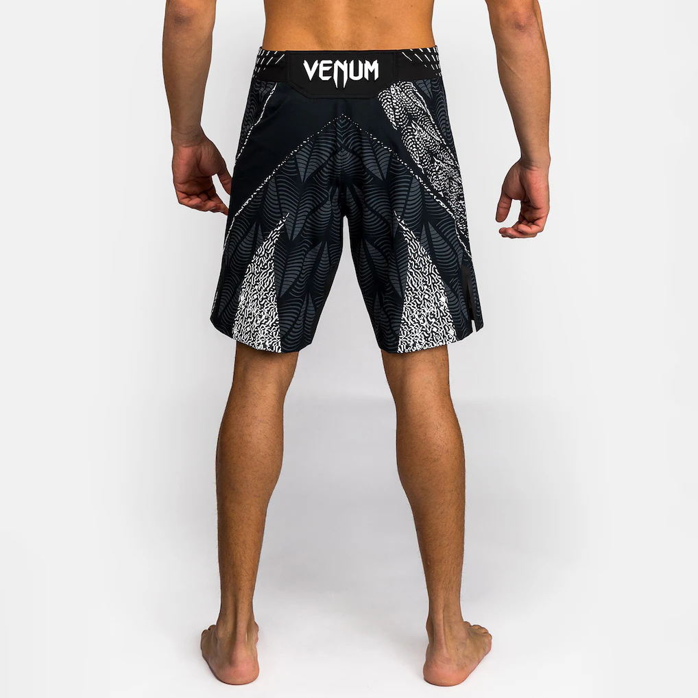 Men's UFC Zenith by Venum Black Authentic Fight Night Long Fit Fight Shorts
