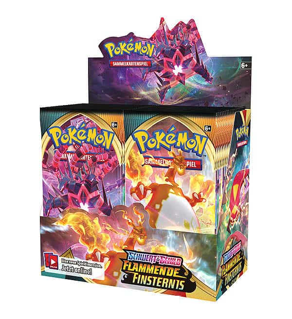 Pokemon Schwert & Schild - Flammende Finsternis - Box With 36 Packets
