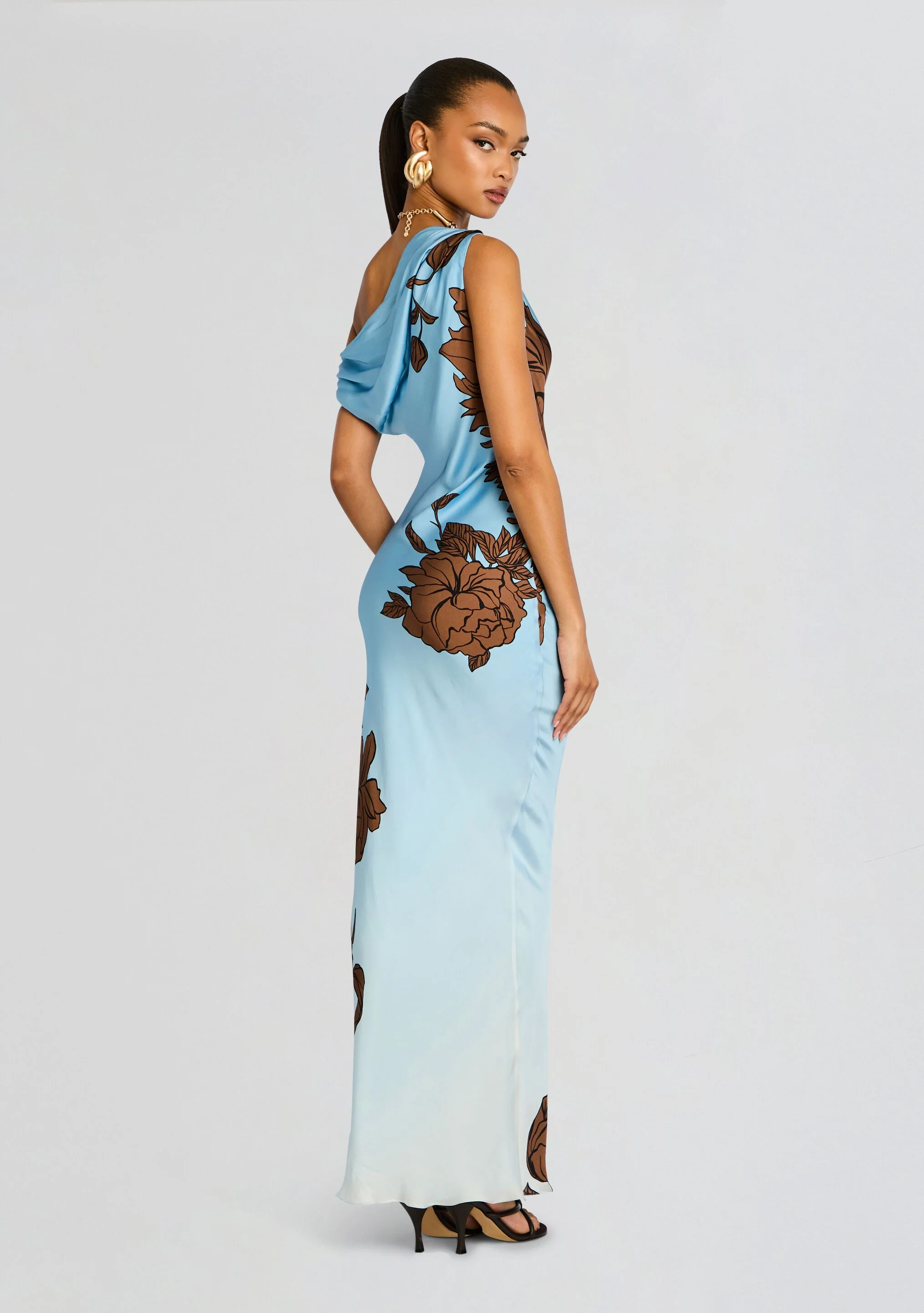 Cady One Shoulder Maxi Dress