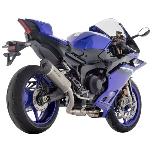Ligne Complète Arrow Indy Race Racing - Collecteur Acier - Gris / NoirYAMAHA 900 R9 - 2025Ref : AW0818 / 71081AKN