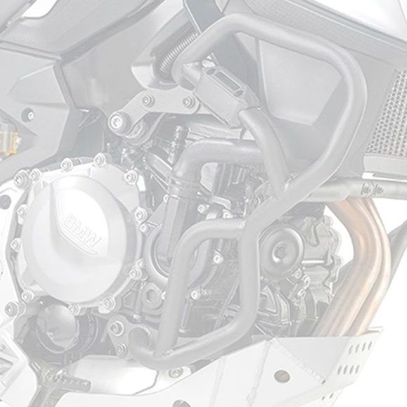 Kappa Tubular Engine Guard - BlackRef : KN5137