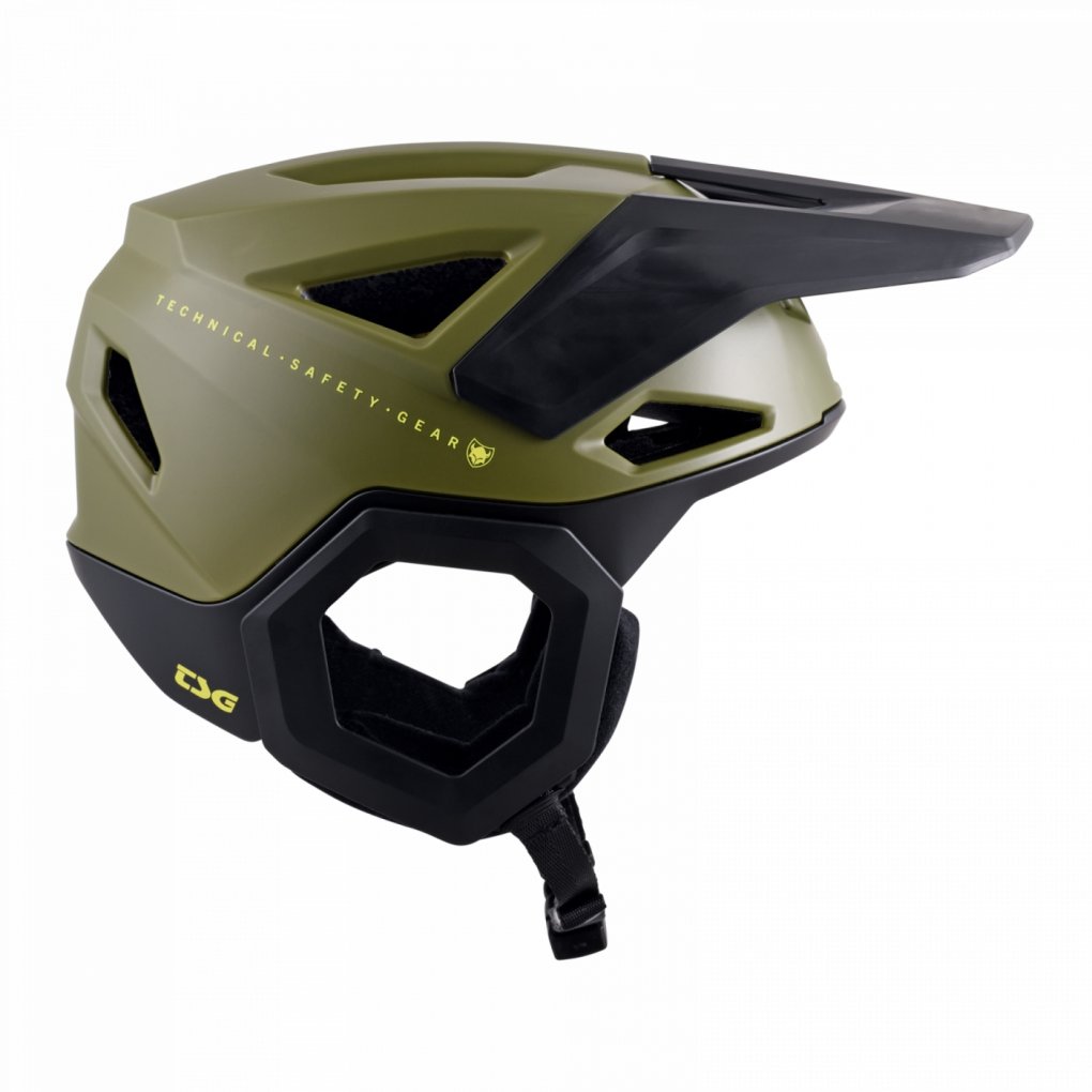 TSG Prevention Solid Color Helmet - satin olive