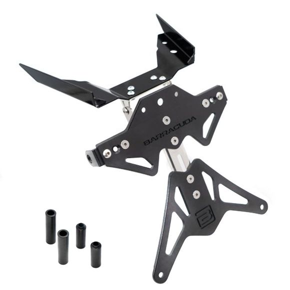 Support de plaque Barracuda Noir - NoirRef : BAR0313 / BGS1104-19