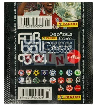 Panini Fussball 2003-2004 Packet - Version Elber Unopened