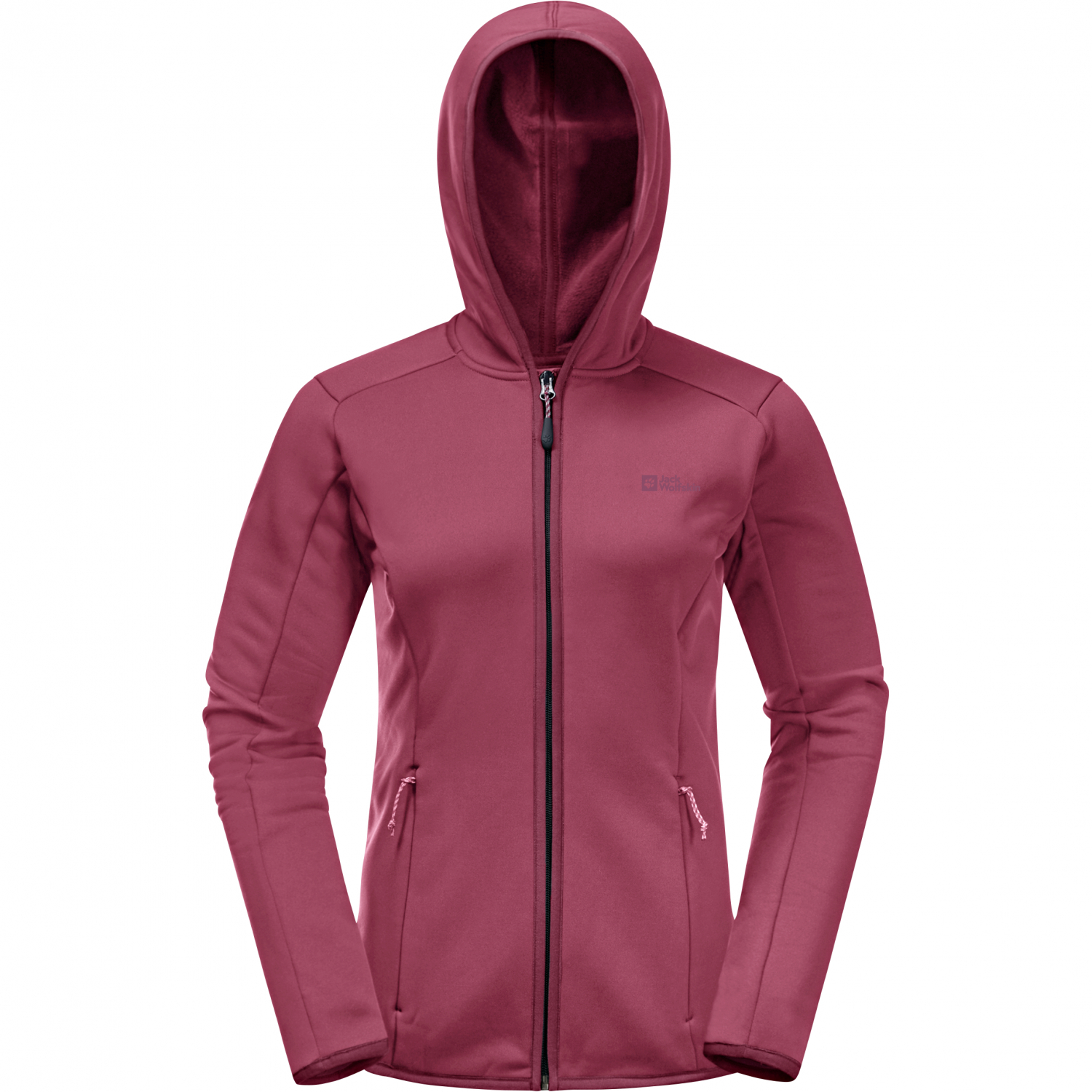 Jack Wolfskin Baiselberg Hooded FZ W Women (Sangria Red)
