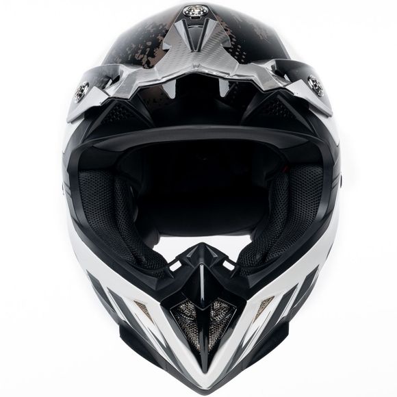 Cross Ovix Dirty Cancan 2025 - Black / White helmetRef: OVI0036