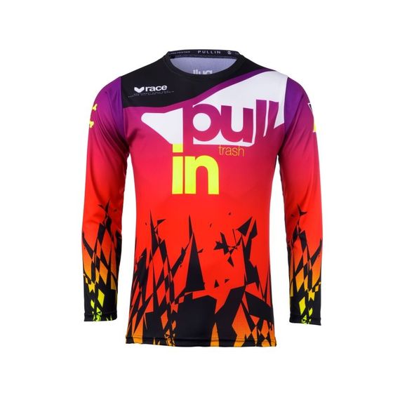 TRASH 2025 Pull-in cross jersey - YellowRef: PUL0584