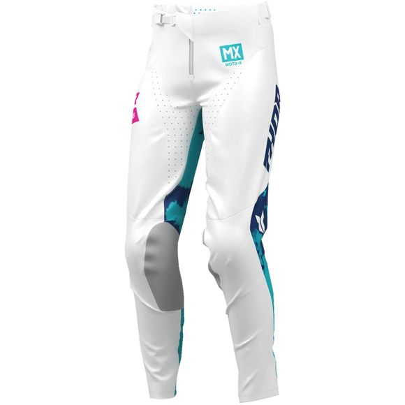 Thor Launch Bleach cross Pants - Woman 2025 - White / BlueRef: TO3372