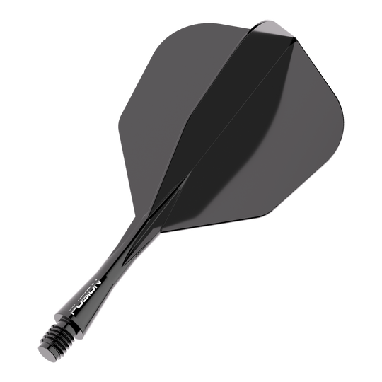 Winmau Fusion Flight Shaft System No6 Black