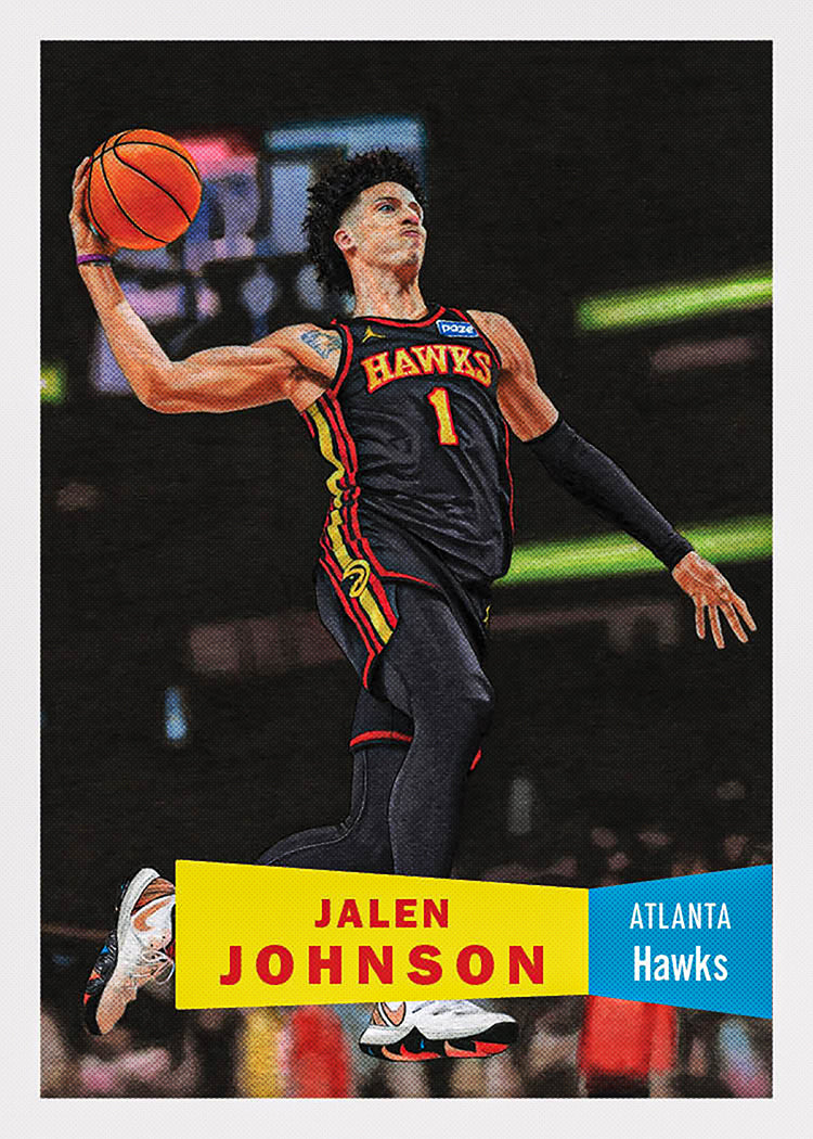 Jalen Johnson - 2025-26 NBA Living Set® - Card 16
