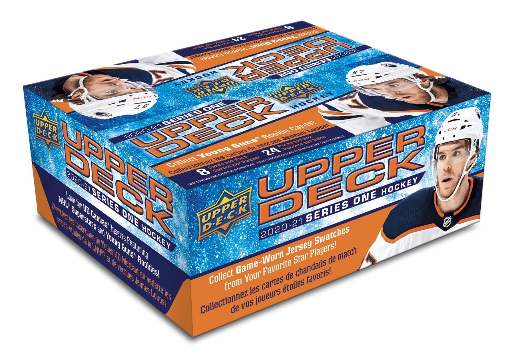 2020/21 Upper Deck Series 1 Hockey 24-Pack Box NHL