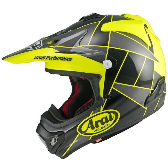 Arai MX-V EVO PEAK 2026 cross helmet - YellowRef : AI0649