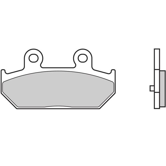 Brembo Sinter Metal Sintered Rear Brake PadsRef: 07058XS