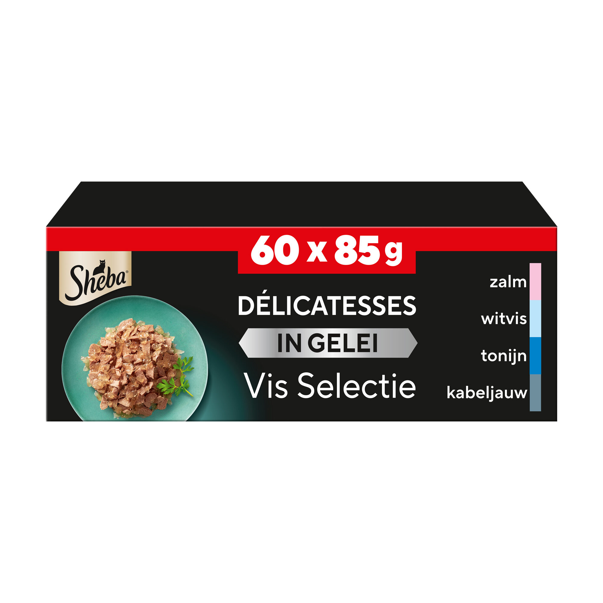 Sheba Fish Selection in Jelly - 60 x 85 g