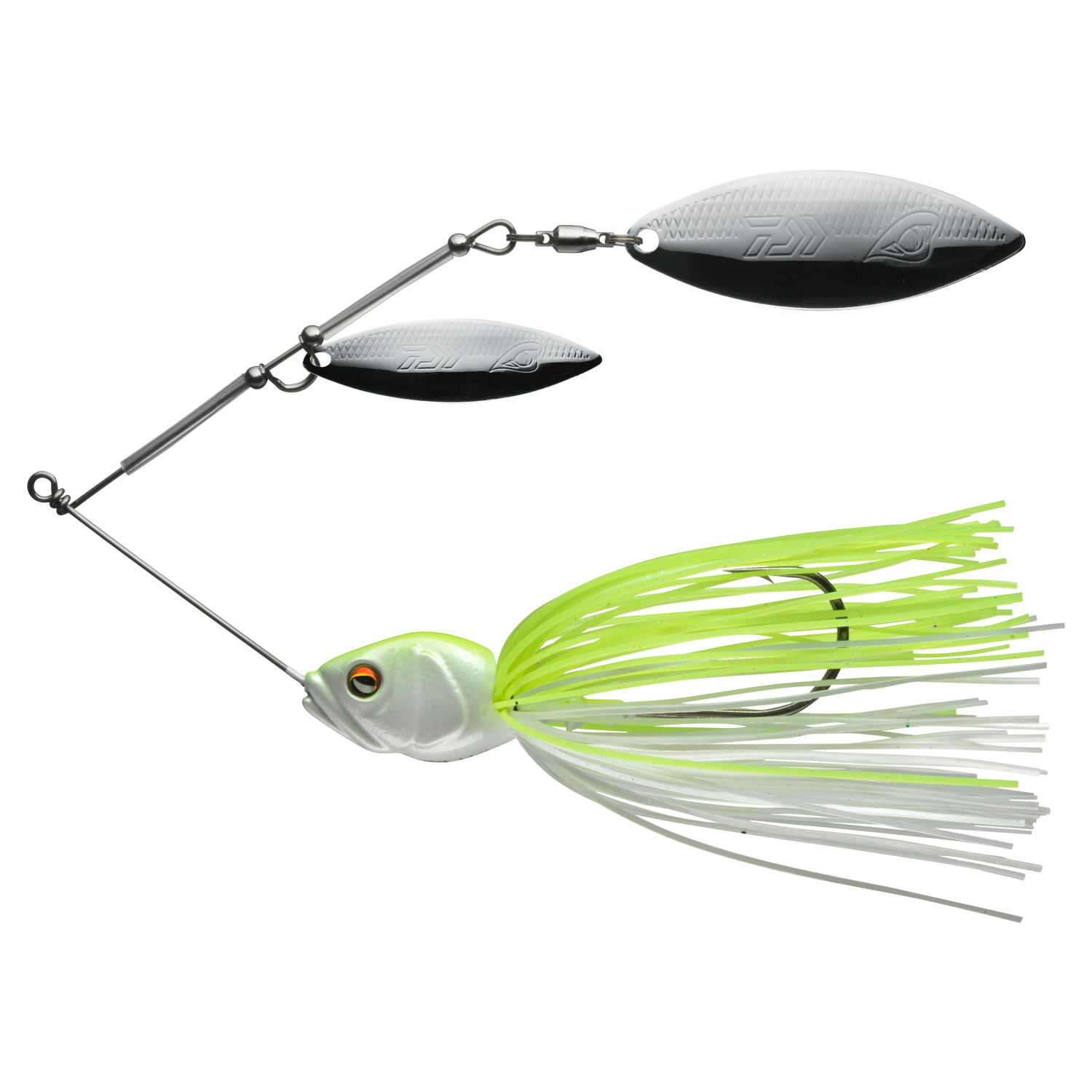 Prorex Tandem DB Spinnerbait (Yellow Pearl\/Silver)