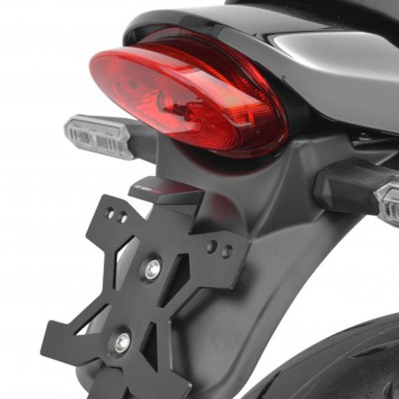 Top Block License Plate Mount with Fender KAWASAKI Z 650 RS - BlackRef: tb0474 / spek60t-3267-796