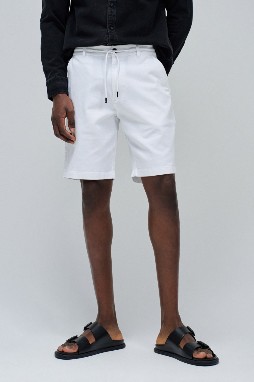 REGULAR SHORTS S-ACTIV WITH DRAWSTRING