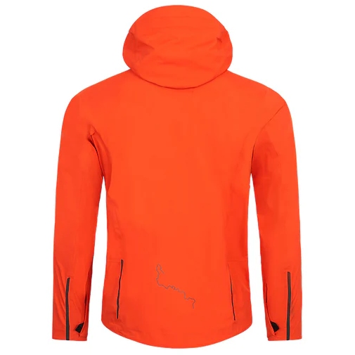 ALBION Zoa Rain Shell Jacket Unisex - Orange