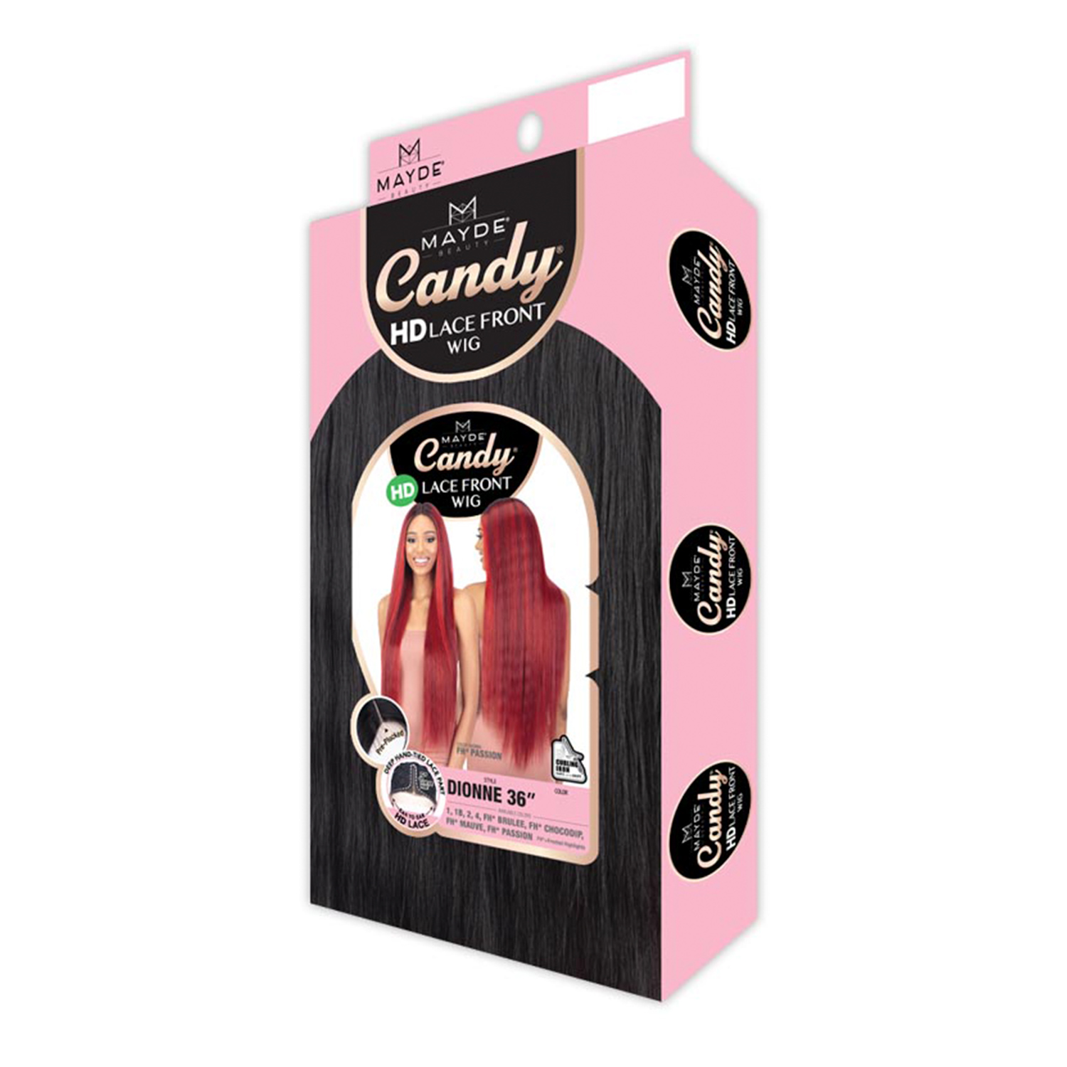 Mayde Beauty HD Lace Front Wig Candy Dionne 36