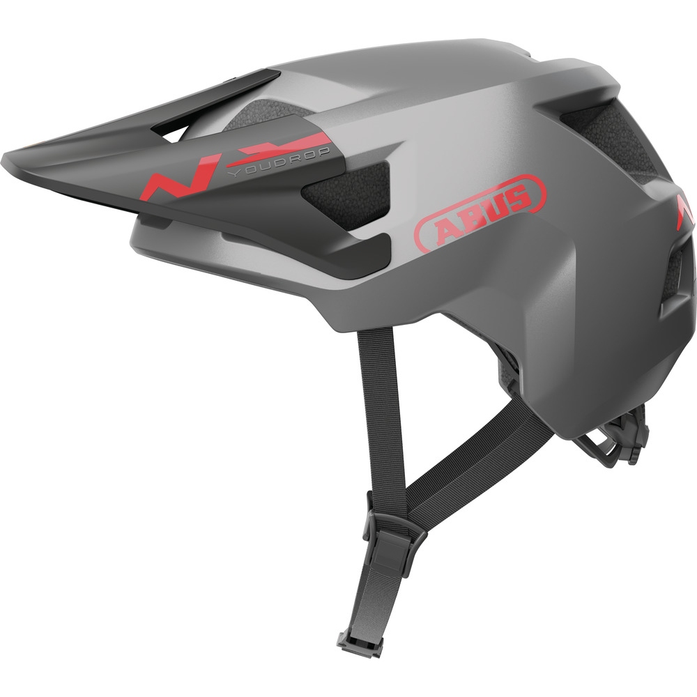 ABUS YouDrop Kids Helmet - Ti silver