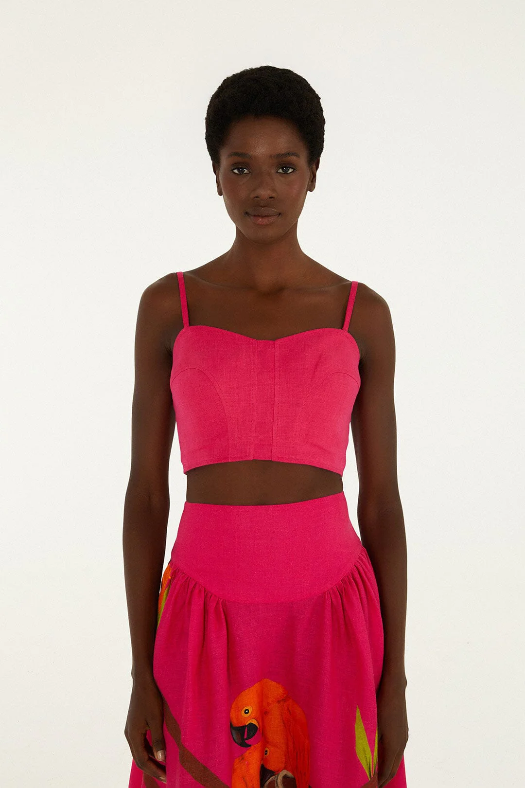 Pink Corset Top