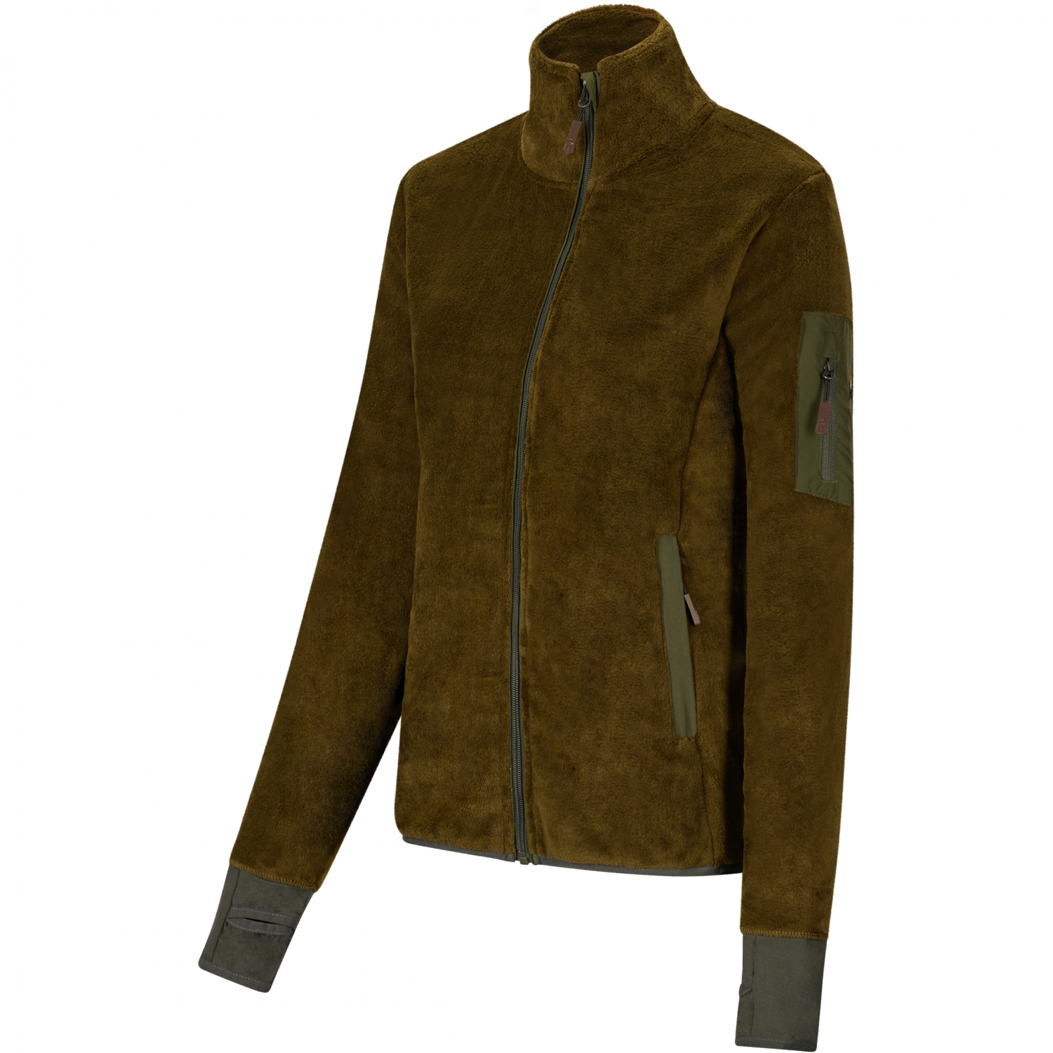 il Lago Sie Lina Fibre Fur Jacket Women (Olive)