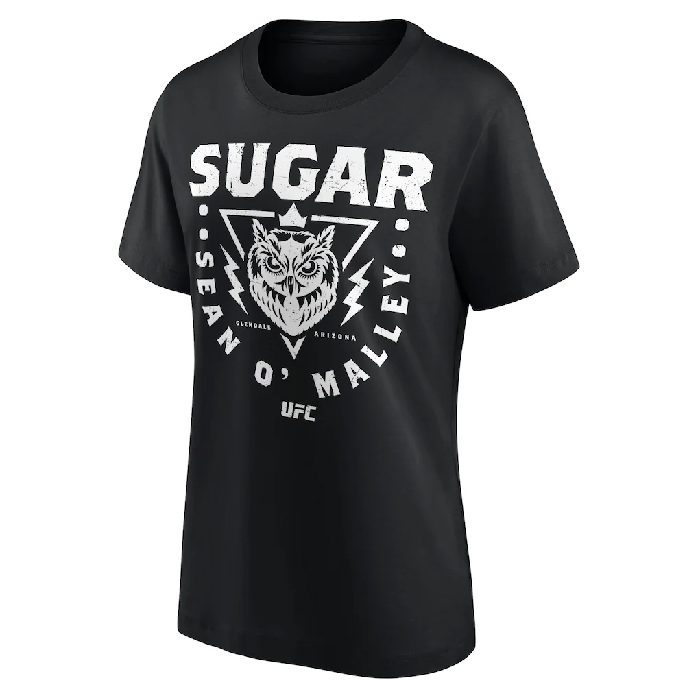 UFC Sean O'Malley Sugar Type T-Shirt - Black - Womens
