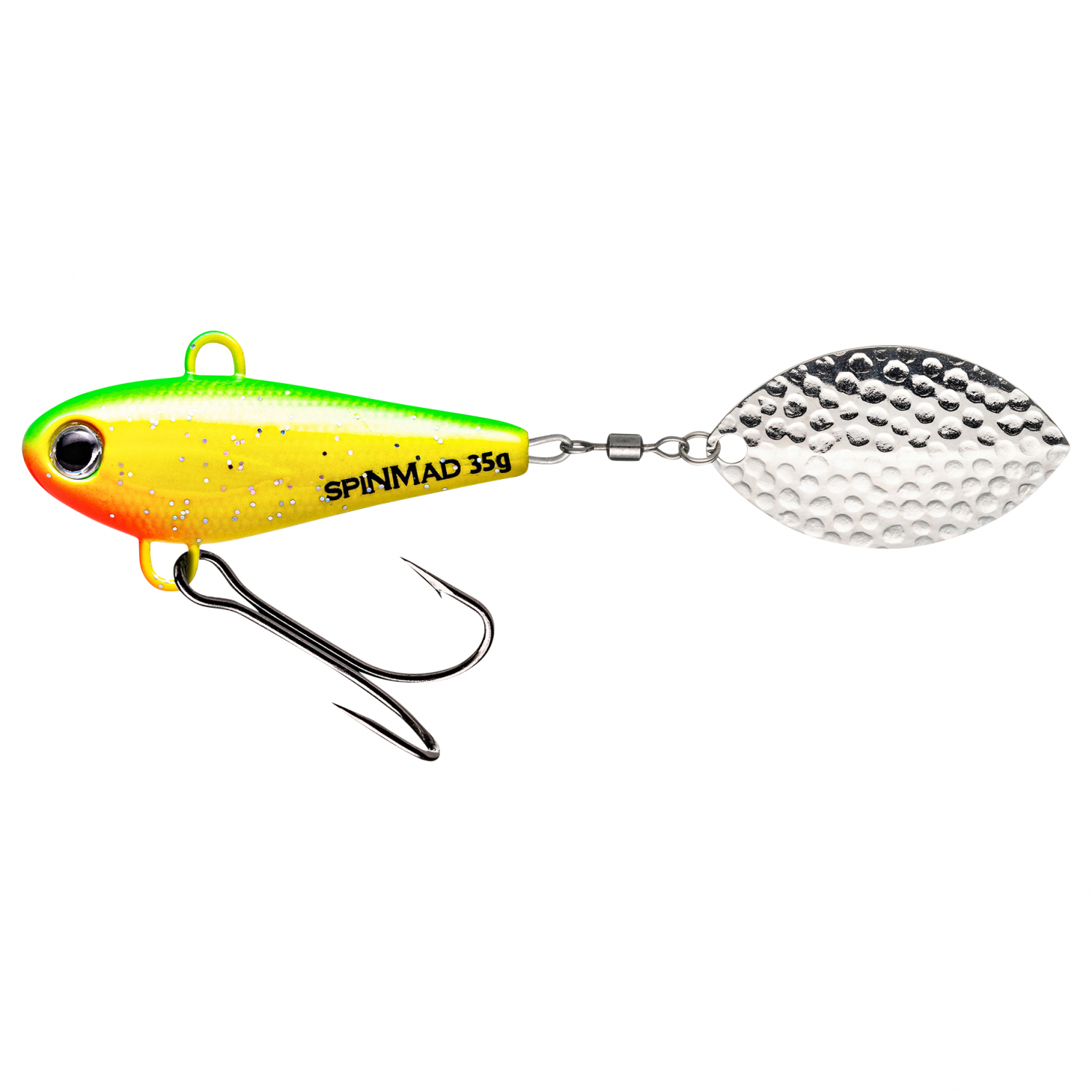 SpinMad Lead Head Spinners Originals (Green Lemon, 35 g)