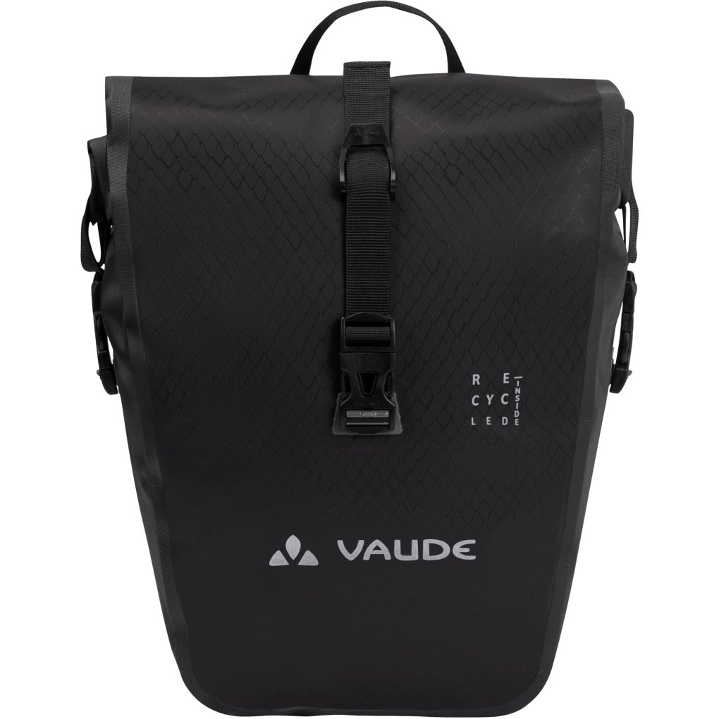 Vaude Aqua Front Bike Pannier (rec) (Pair) - 2x14L - black