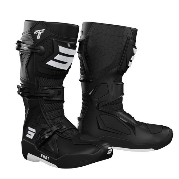 Shot RACE 6 cross boots - BLACK 2023 - BlackRef: SO2218