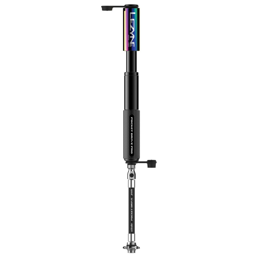 Lezyne Pocket Drive PRO Mini Pump - Neo Metallic-Black
