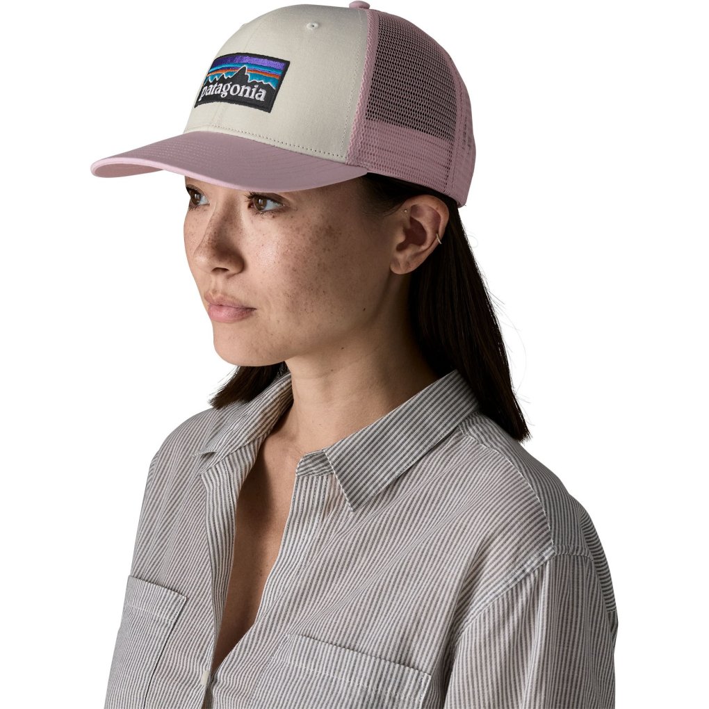 Patagonia P-6 Logo Trucker Hat - Shore Blue