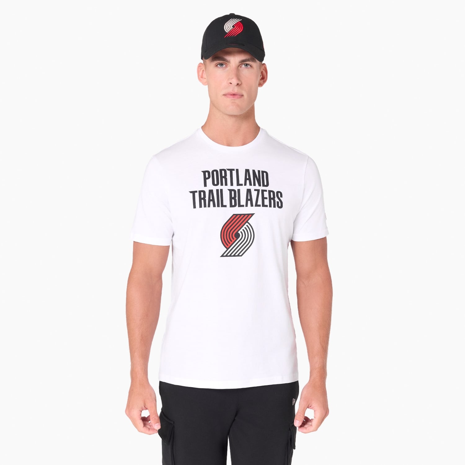 Portland Trail Blazers Team Logo New Era NBA T-Shirt