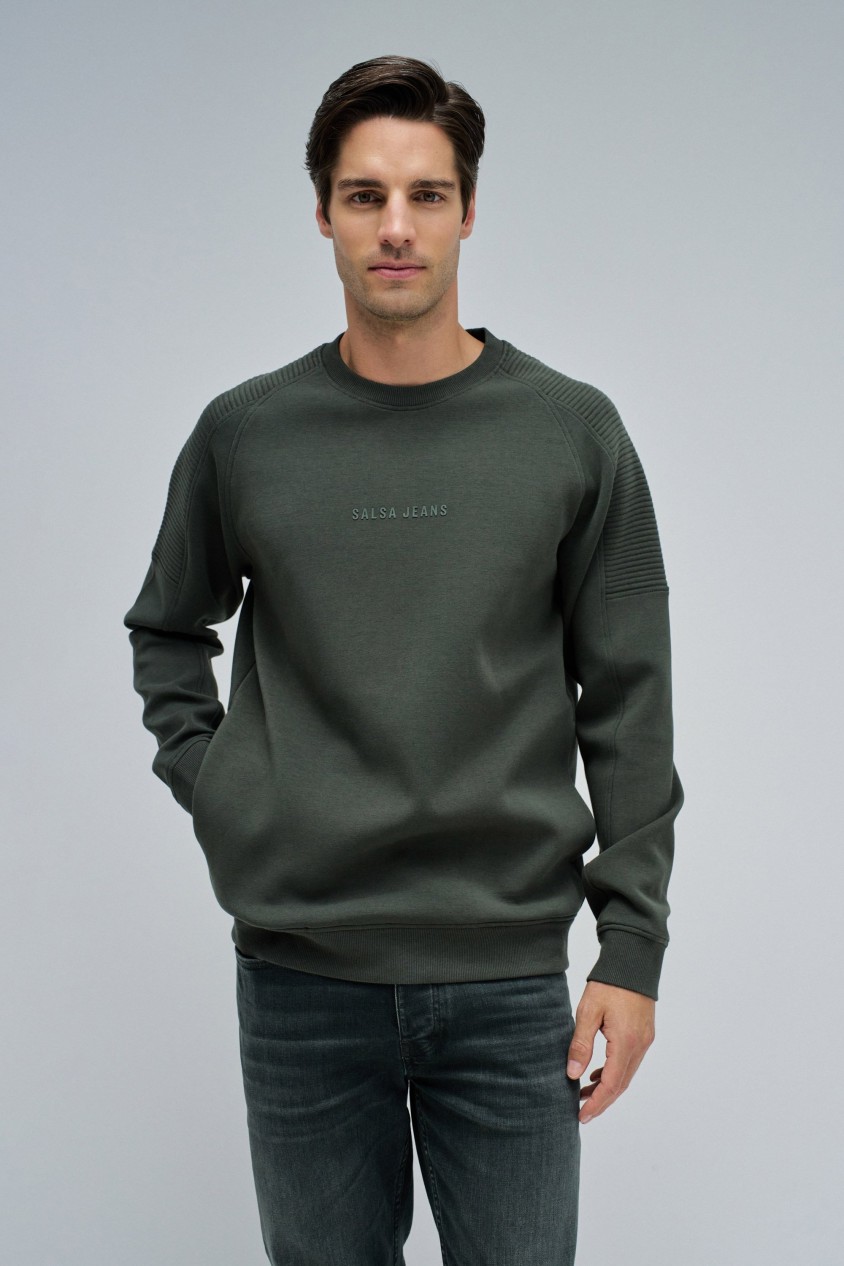 SWEATSHIRT WITH BRANDING