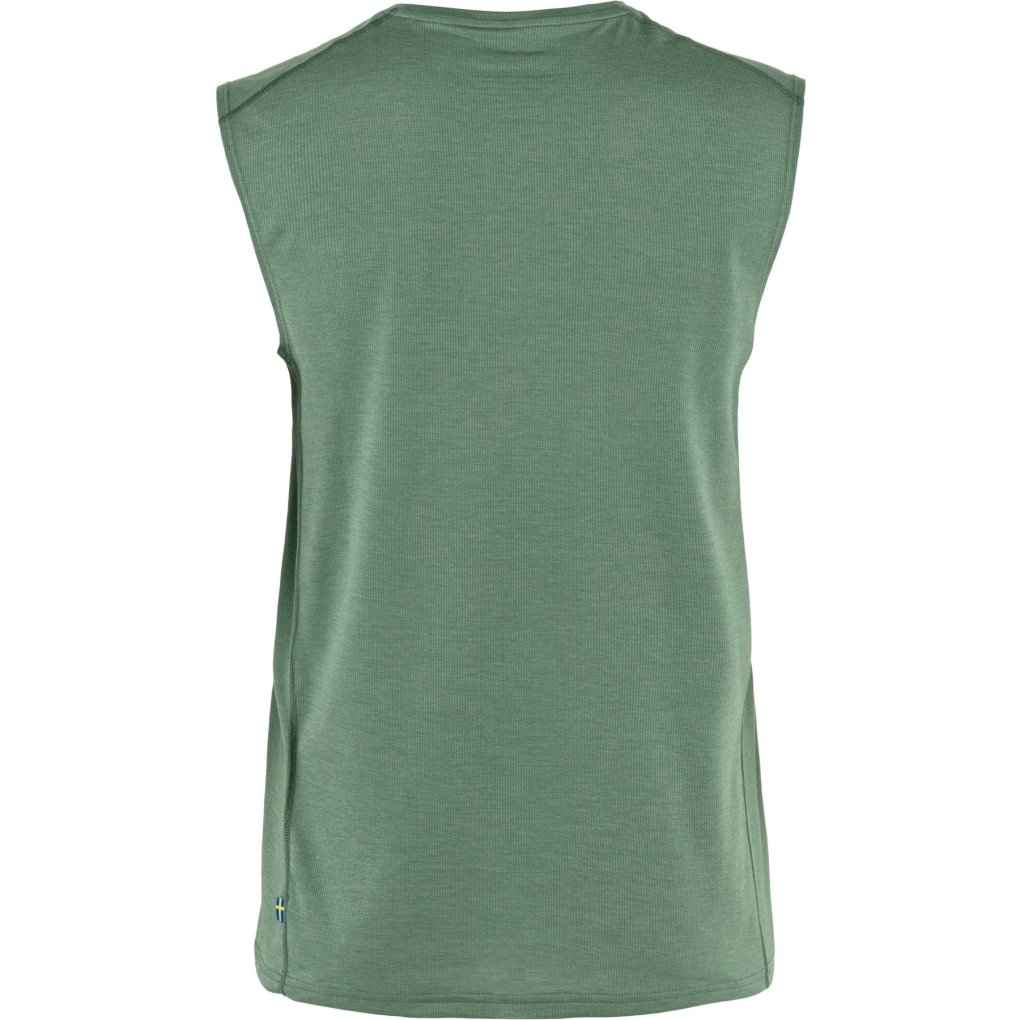 Fjällräven Abisko Day Hike Tank Top Women - patina green